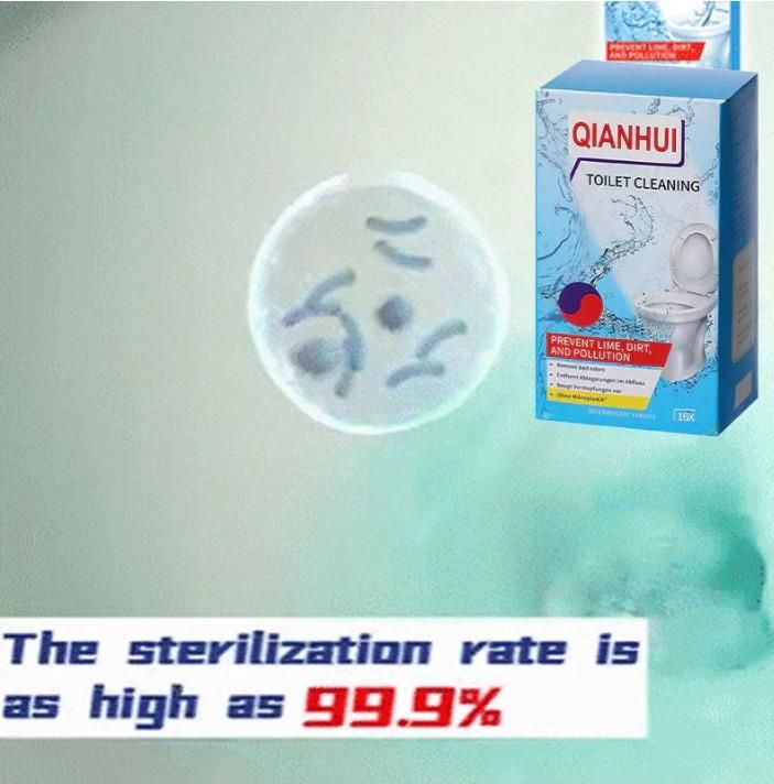 24 Pcs Toilet Cleaning Effervescent Tablets